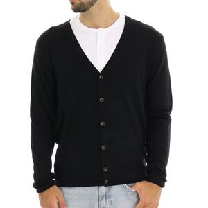 CARDIGAN BASIC NERO